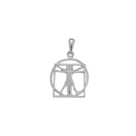 Pendentif homme universel Or 18 carats gris - La Petite Française