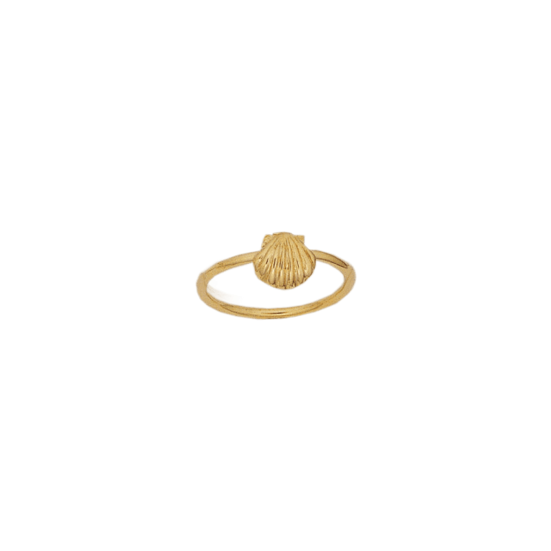 Bague Coquille Saint-Jacques Or 18 carats jaune - La Petite Française