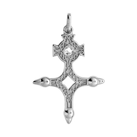 Croix du sud diamant Or 18 carats gris - La Petite Française