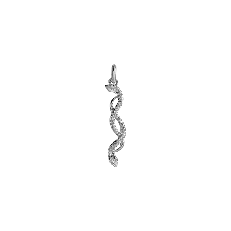 Pendentif serpents Or 9 carats gris - La Petite Française