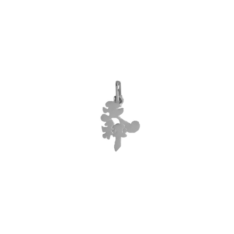 Pendentif idéogramme chinois balance Or 9 carats gris - La Petite Française