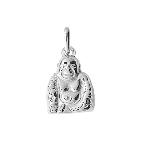 Pendentif Bouddha Or 9 carats gris - La Petite Française