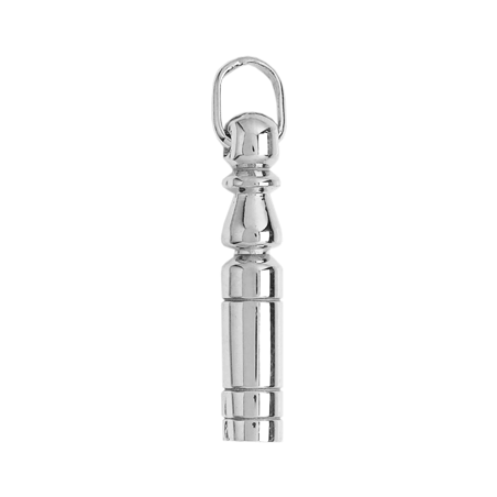 Pendentif quille de bowling or 9 carats gris - La Petite Française