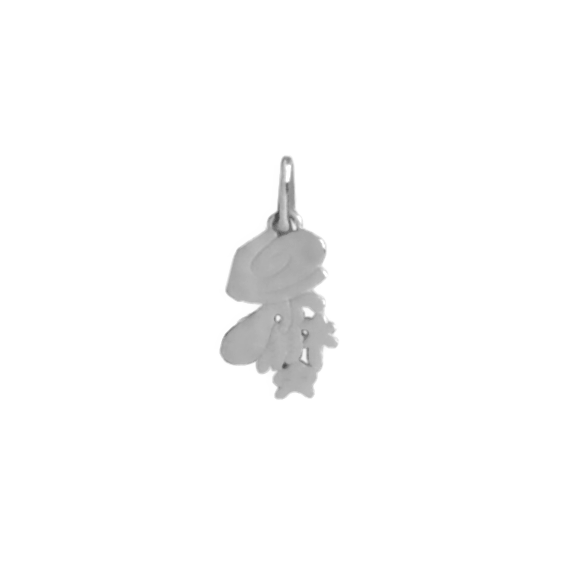 Pendentif idéogramme chinois cancer Or 9 carats gris - La Petite Française