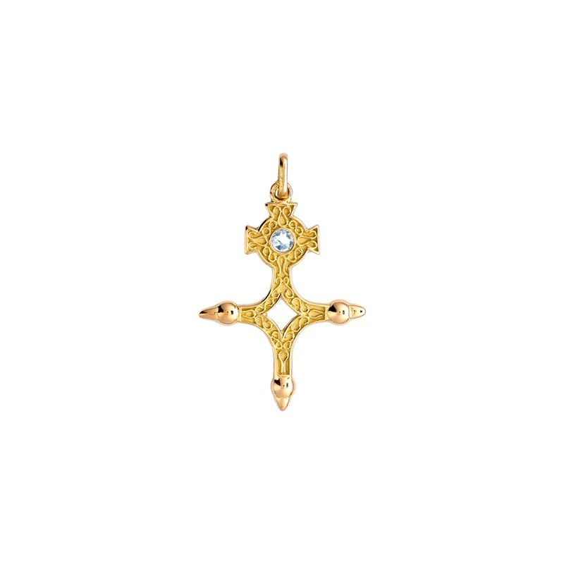 Croix du sud diamant Or 9 carats jaune - La Petite Française
