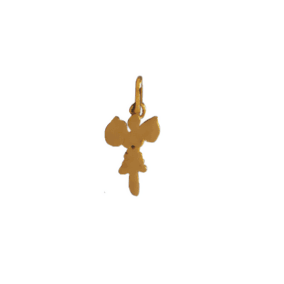 Pendentif idéogramme chinois Capricorne Or 9 carats jaune - La Petite Française