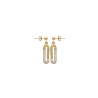 Boucles d'oreilles Férina plaqué or