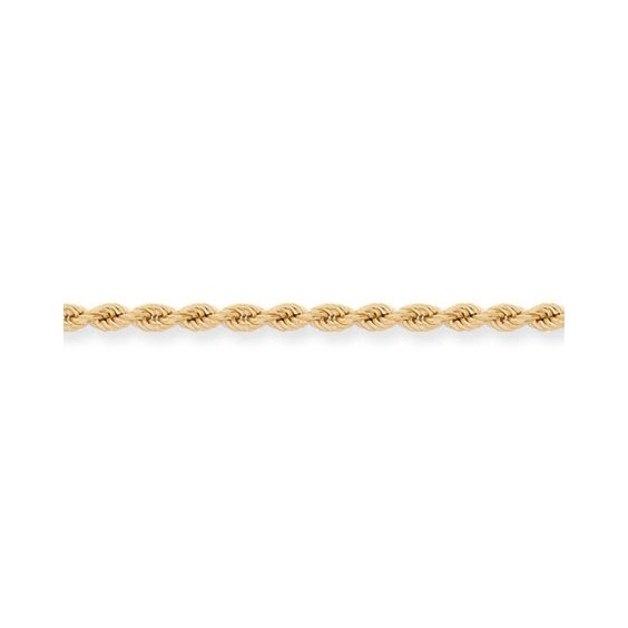 Chaîne de cheville corde Or 18 carats - 2.2 MM - La Petite Française
