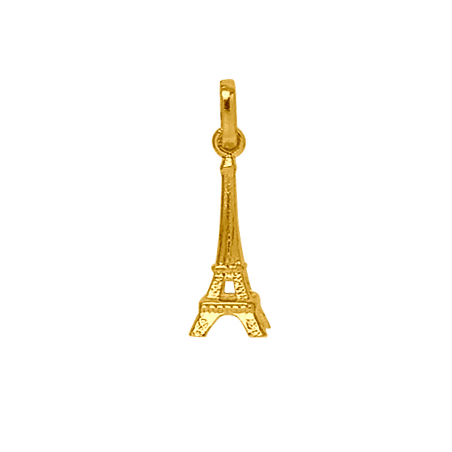 Pendentif Tour Eiffel Or 18 carats jaune - La Petite Française