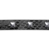 Bracelet ceinture clous cuir noir - La Petite Française