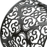 Bracelet manchette dentelle acier noir - La Petite Française