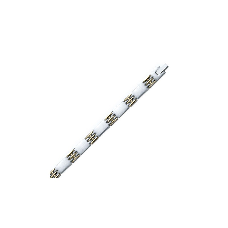 Bracelet Alain acier - La Petite Française Bracelet Alain acier - La Petite Française