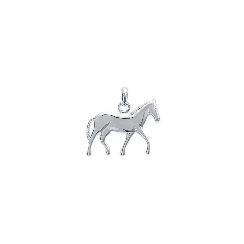 Pendentif cheval argent - La Petite Française