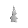 Pendentif petit garçon argent moyen modèle - La Petite Française