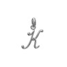 Pendentif lettre Anglaise K argent - La Petite Française