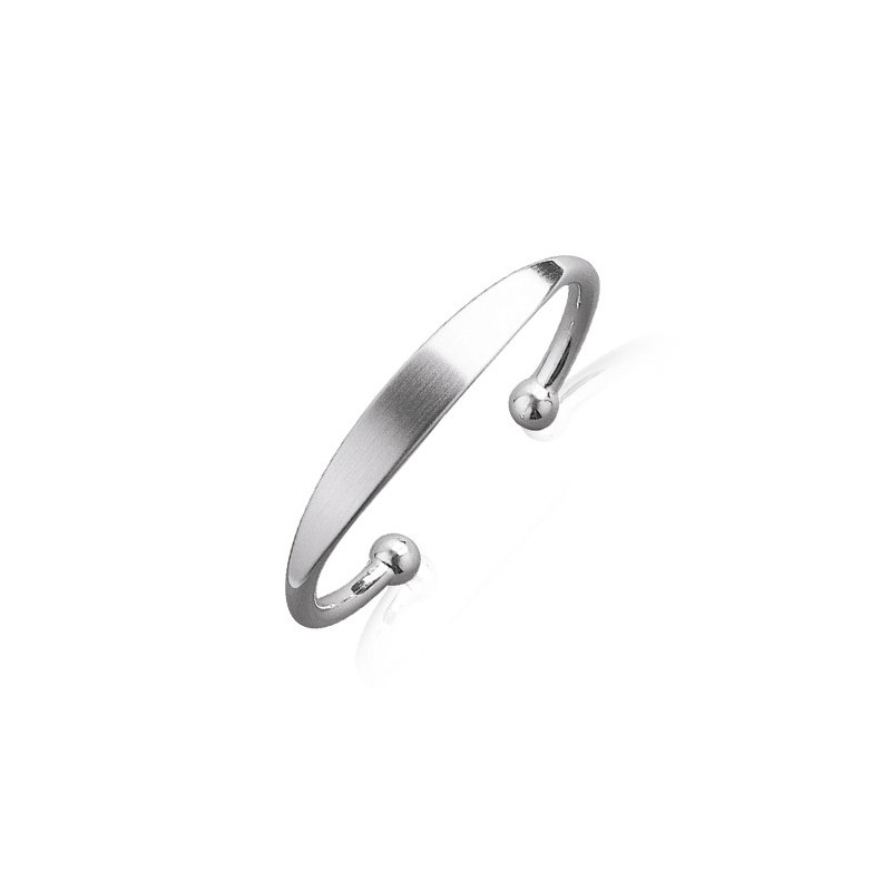 Bracelet jonc argent - La Petite Française Bracelet jonc argent - La Petite Française