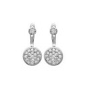 Bijoux lobes pastille argent et zirconiums - La Petite Française