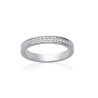 Anneau zirconium argent - La Petite Française