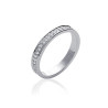 Anneau zirconium argent - La Petite Française