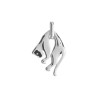 Pendentif félin argent - La Petite Française