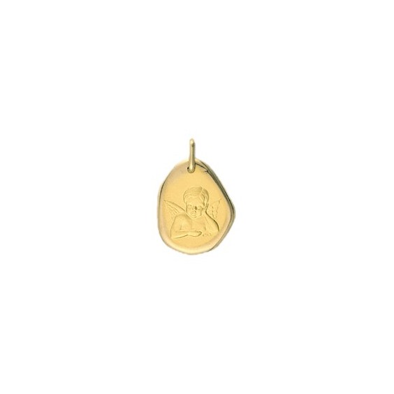 Médaille ange rêveur argent - La Petite Française