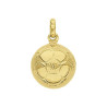 Pendentif ballon de foot GM plaqué or - La Petite Française