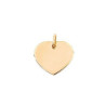Pendentif Coeur plaqué or - La Petite Française