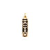 Pendentif Tiki Polynésien tendresse plaqué or - La Petite Française - La Petite Française