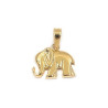 Pendentif éléphant plaqué or - La Petite Française
