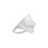 Bague Ginkgo biloba PM argent - La Petite Française