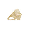 Bague Ginkgo biloba  PM plaqué or - La Petite Française