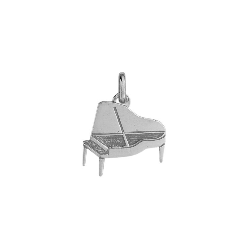 Pendentif piano Or 18 carats gris - La Petite Française