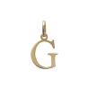 Pendentif lettre G plaqué or - La Petite Française