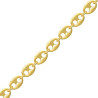Bracelet grains de café 3.70 mm plaqué or - 18 cm - La Petite Française