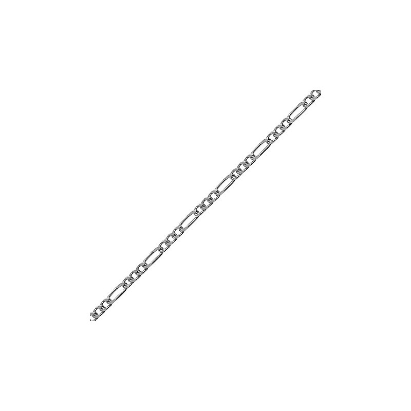 Chaîne maille figaro 1-3 - 1.5 mm - 60 cm argent - La Petite Française Chaîne maille figaro 1-3 - 1.5 mm - 60 cm argent - La Petite Française