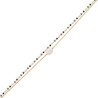 Bracelet double rang Miyuki et pierre de lune plaqué or