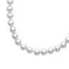 Collier perles de Majorque en plaqué or - 6 mm