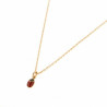 Collier coccinelle plaqué or - La Petite Française