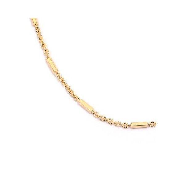 Bracelet barette en plaqué or