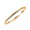 Bracelet jonc plaqué or 1/2  fil rond - 4 MM - 62 MM - La Petite Française