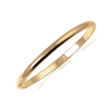 Bracelet jonc plaqué or 1/2  fil rond - 5 MM - 62 MM - La Petite Française