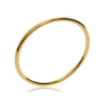 Bracelet jonc plaqué or fil rond - 4 MM - 62 MM - La Petite Française