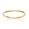 Bracelet jonc plaqué or fil rond - 4 MM - 62 MM - La Petite Française