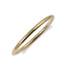 Bracelet jonc plaqué or fil rond - 5 MM - 62 MM - La Petite Française