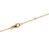 Bracelet attrape-rêves plaqué or, turquoise, 3 plumes - La Petite Française