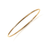 Bracelet jonc plaqué or fil rond - 2 MM - 62 MM - La Petite Française