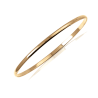 Bracelet jonc plaqué or 1/2  fil rond - 3 MM - 62 MM - La Petite Française