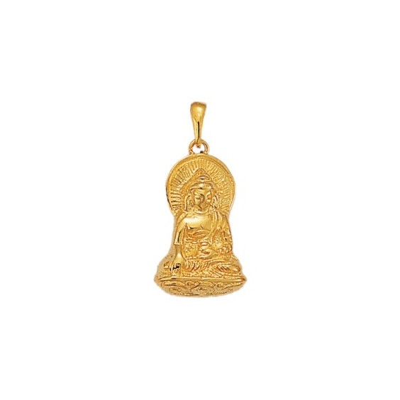 Pendentif Bouddha Or 18 carats jaune - La Petite Française
