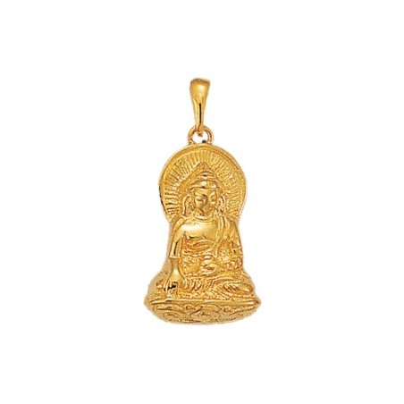 Pendentif Bouddha Or 18 carats jaune - La Petite Française
