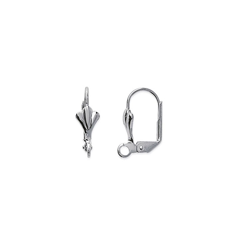 Systèmes pour pendant d'oreilles argent Systèmes pour pendant d'oreilles argent